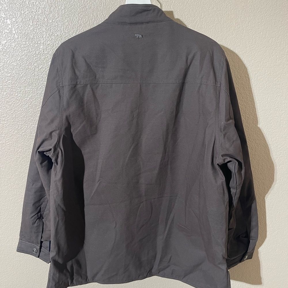 NWT Ringers Western Men's Brown Military-Style Field Jacket - Picture 2 of 7